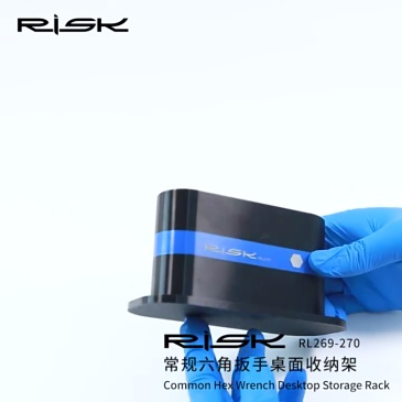 RISK Bicycle Bike Allen Key Hex Wrench Storage Rack L-key Tool Holder Organizer Stand