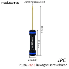 H2.5 Hex Key Screwdriver - 1 pc