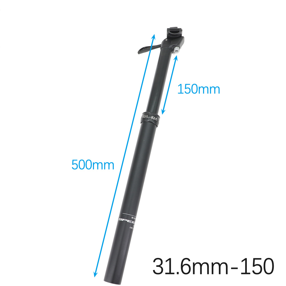 Kindshock Dropper Seatpost Manual Travel 175mm 125 150 Height Adjustable Exa Form SpeedUp 27.2 30.9 31.6 MTB Bike Lever Control