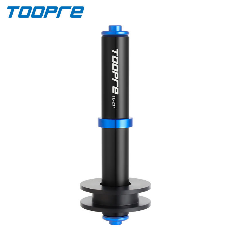 TOOPRE Bike Chain Fixer Virtual Flywheel Tensioner for Mountain & Road Bikes Thru-Axle & Quick-Release Universal