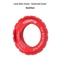 Outer Lock Cover - Red