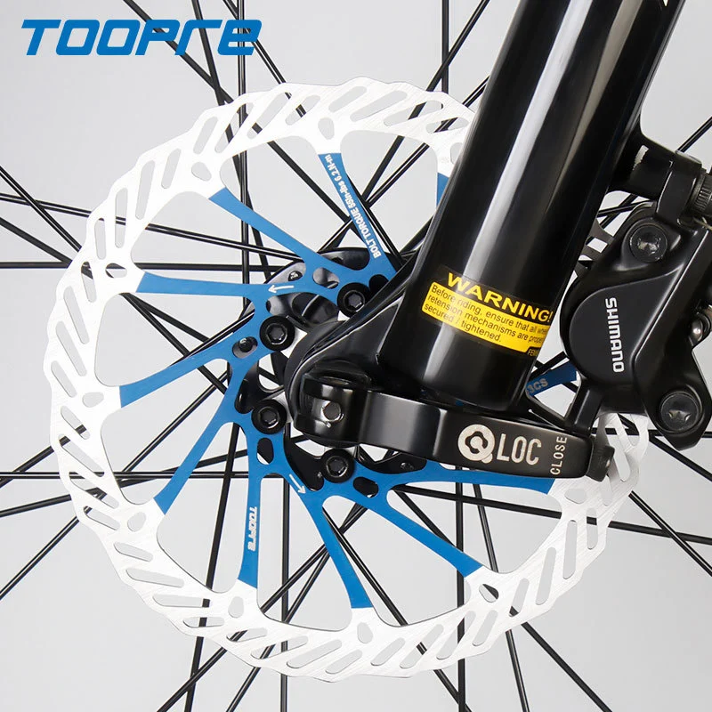 TOOPRE Bicycle Disc Rotor - G3 160/180/203mm Colored 6-Bolt Brake Rotor ...