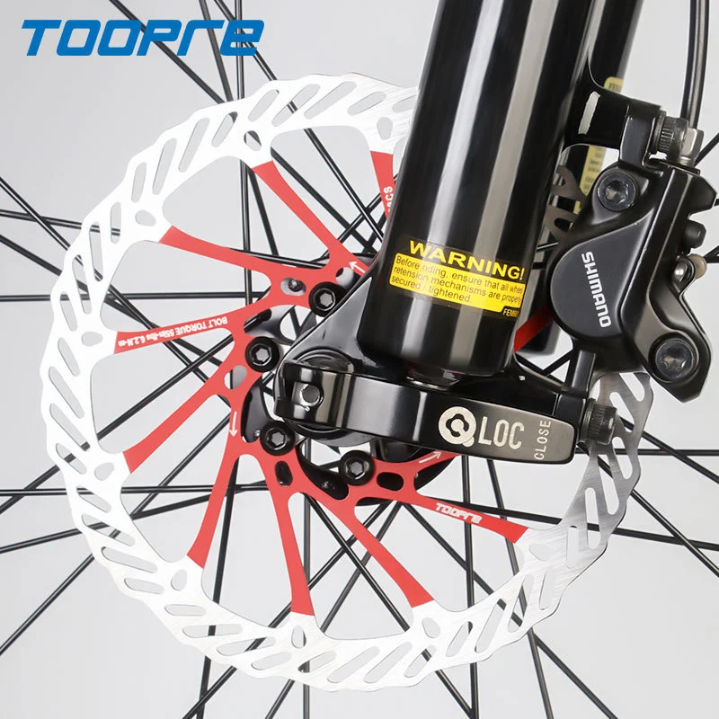 TOOPRE Bicycle Disc Rotor - G3 160/180/203mm Colored 6-Bolt Brake Rotor ...