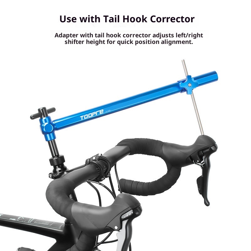 TOOPRE Shifter Measurer Adapter for Road Bikes Drop Bar Horizontal Adjustment Tool Adapter