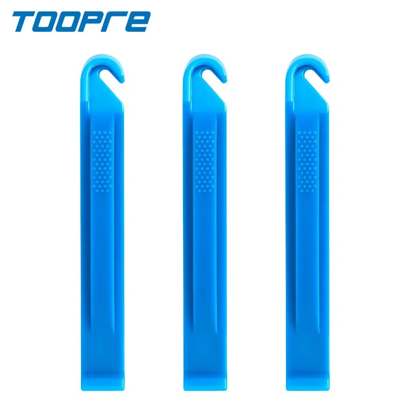 TOOPRE Bicycle Tire Levers TL-6.3 - ABS Resin, High Strength, Spoke Hook, Smooth Rounded Ends