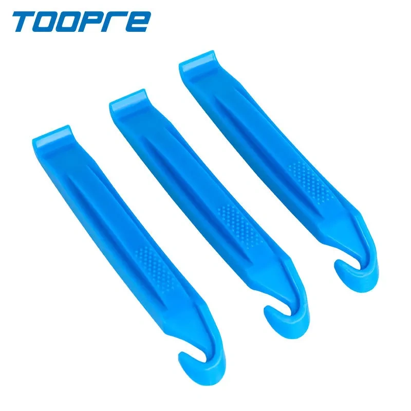 TOOPRE Bicycle Tire Levers TL-6.3 - ABS Resin, High Strength, Spoke Hook, Smooth Rounded Ends
