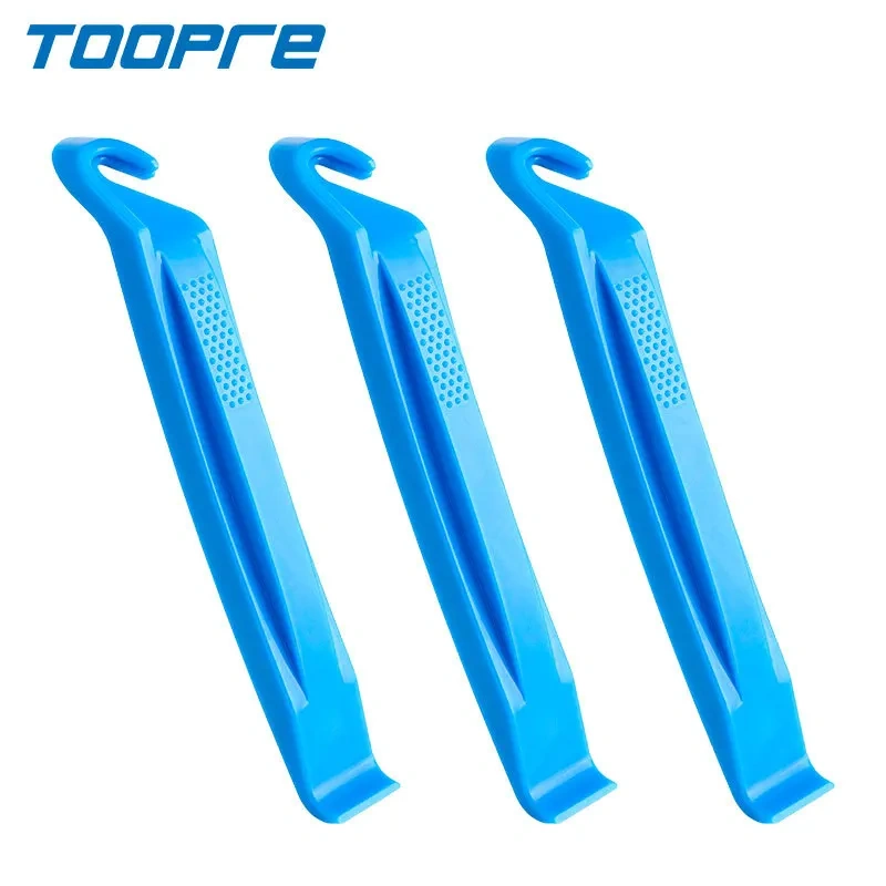 TOOPRE Bicycle Tire Levers TL-6.3 - ABS Resin, High Strength, Spoke Hook, Smooth Rounded Ends
