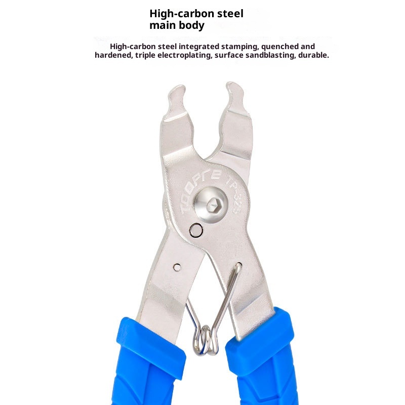 TOOPRE Bicycle Chain Magic Buckle Pliers, Quick Release Buckle Removal and Installation Tool for Mountain and Road Bike Chains