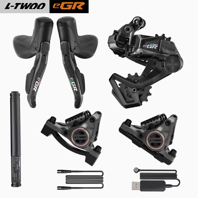 LTWOO eGR 1x12s / 1x11s Electronic Hydraulic Disc Brake Gravel Bike Groupset Road Electronic, APP programming, Gravel eGR Electronic Groupset