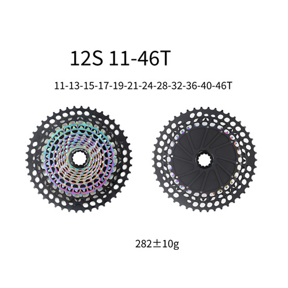 SUNSHINE-SZ HG Cassette Freewheel for Mountain Bike 9 / 10 / 11 / 12 Speed 11-46 50 51T for HG System MTB