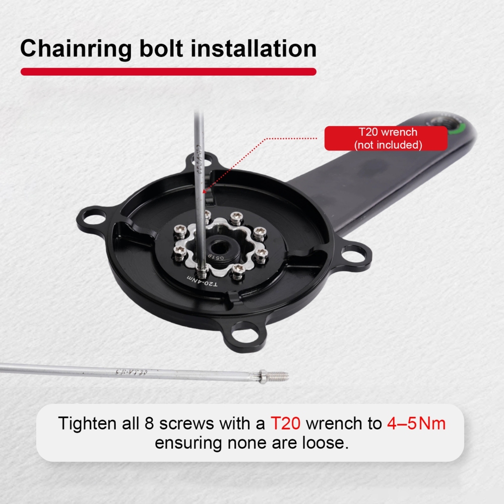 Stone AXS Chainring Adapter Converter Spider 110BCD for Sram Force Red Etap QUARQ Road Bike Gravel 12S Crank 105 R8000 8 pins 2x