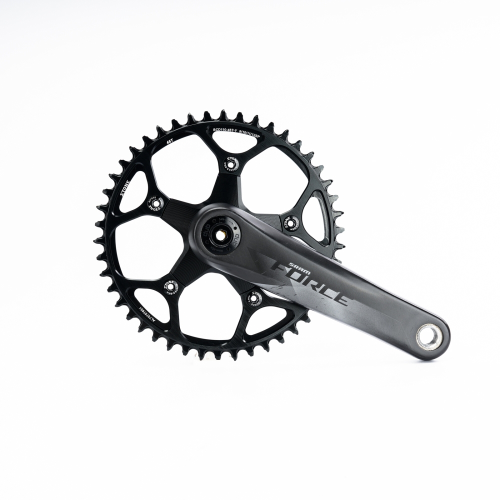 Stone AXS Chainring Adapter Converter Spider 110BCD for Sram Force Red Etap QUARQ Road Bike Gravel 12S Crank 105 R8000 8 pins 2x