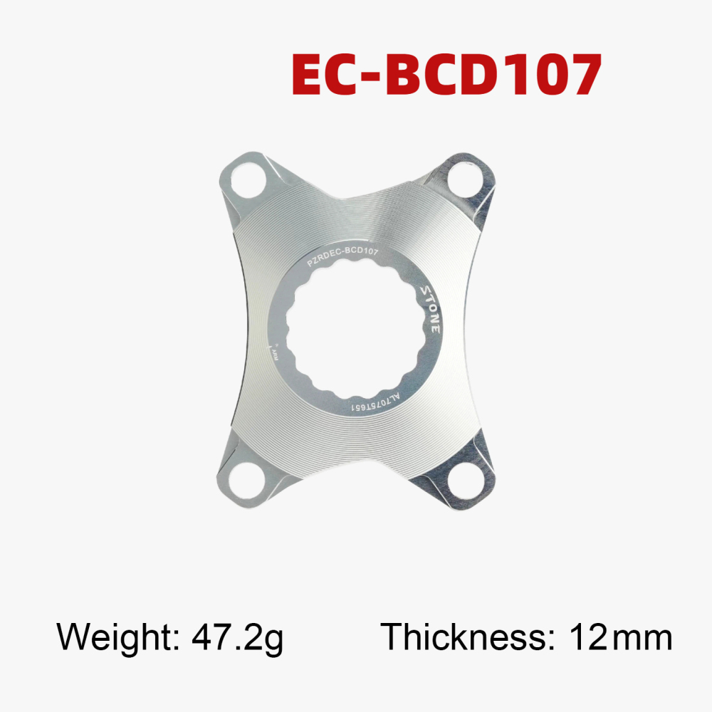 STONE 107BCD Bike Double Chainring Round 2X for Sram Rival ETAP Flattop AXS 12S 46T-33T 48T-35T 50T-37T 52T-39T 54-41T