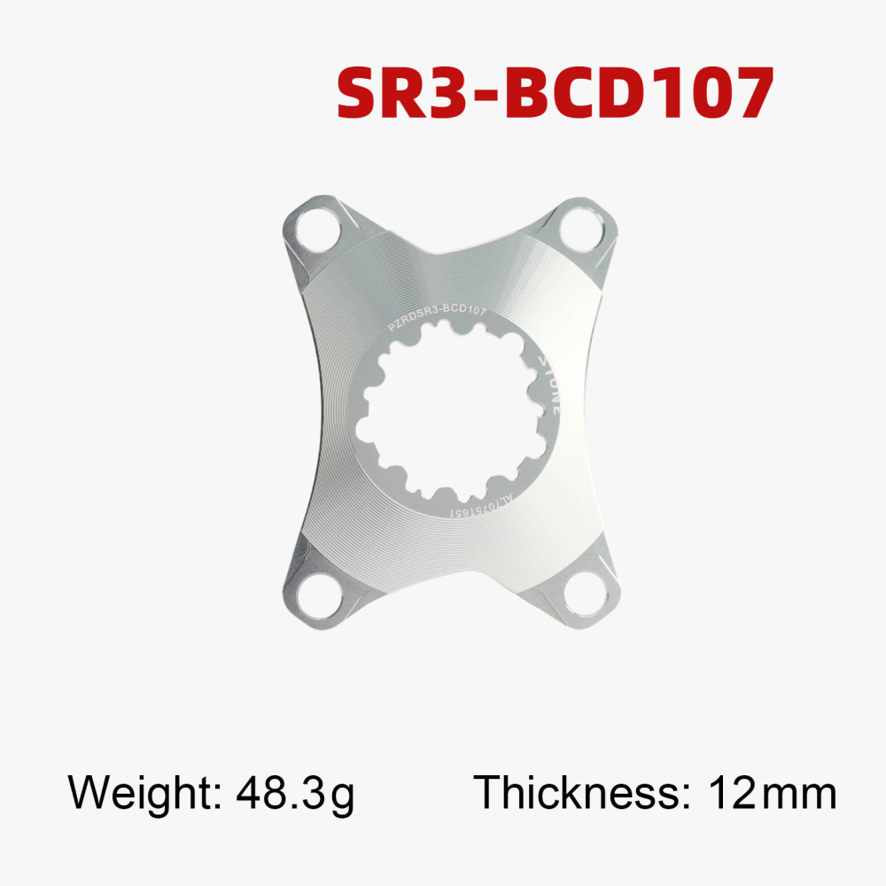 STONE 107BCD Bike Double Chainring Round 2X for Sram Rival ETAP Flattop AXS 12S 46T-33T 48T-35T 50T-37T 52T-39T 54-41T