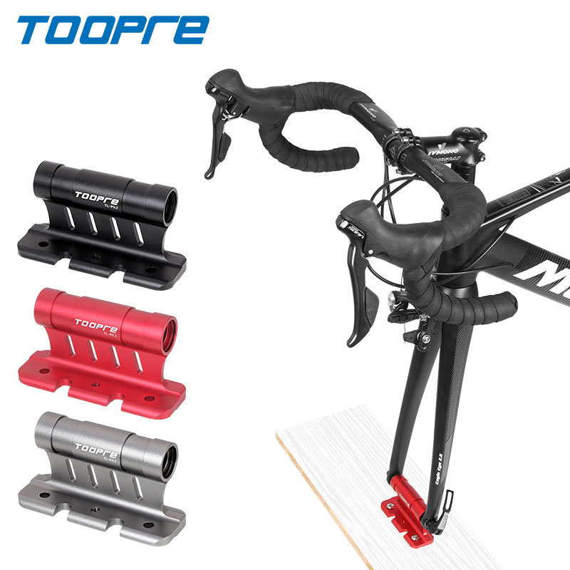 TOOPRE Bicycle Front Fork Fixing Bracket Car Roof Mount Quick-release Thru Axle Bike Carrier Rack