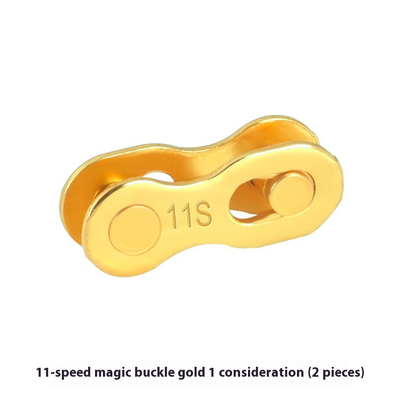 TOOPRE Mountain and Road Bike Chain Magic Buckle 8S/9/10/11/24/27/30 Speed Single Speed Chain Quick Release Buckle