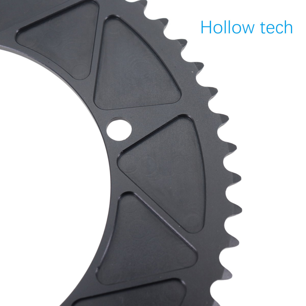 Deckas 144BCD Round Chainring Fixed Gear fixie Track Bike 44 46 48 50 52 54 56 56T Chainwheel 144 bcd Tooth 1/2*1/8