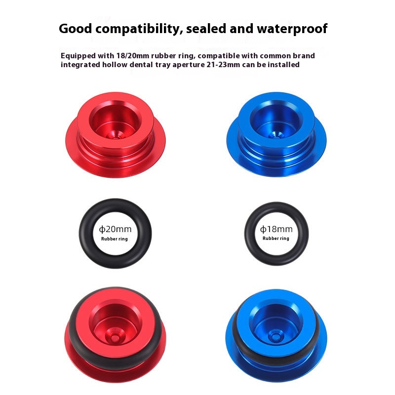 TOOPRE Hollow Integrated Crankset Dust Cap for Mountain and Road Bikes