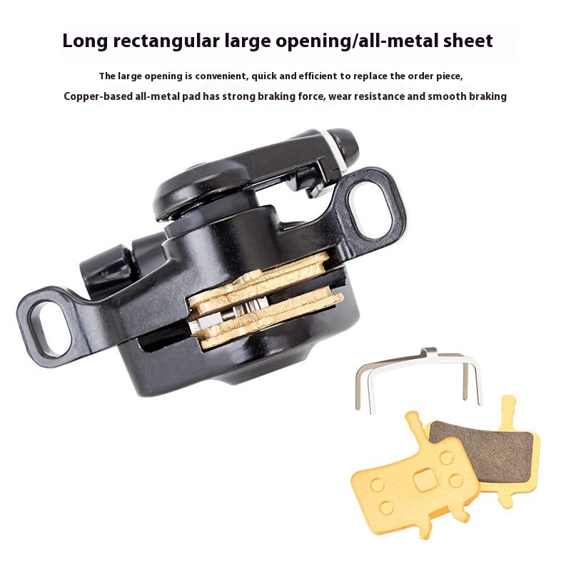 TOOPRE Mountain Bike Disc Brake Set Brake Accessories for Electric Bike Conversion Kit Bicycle Universal Mechanical Disc Front and Rear Calipers