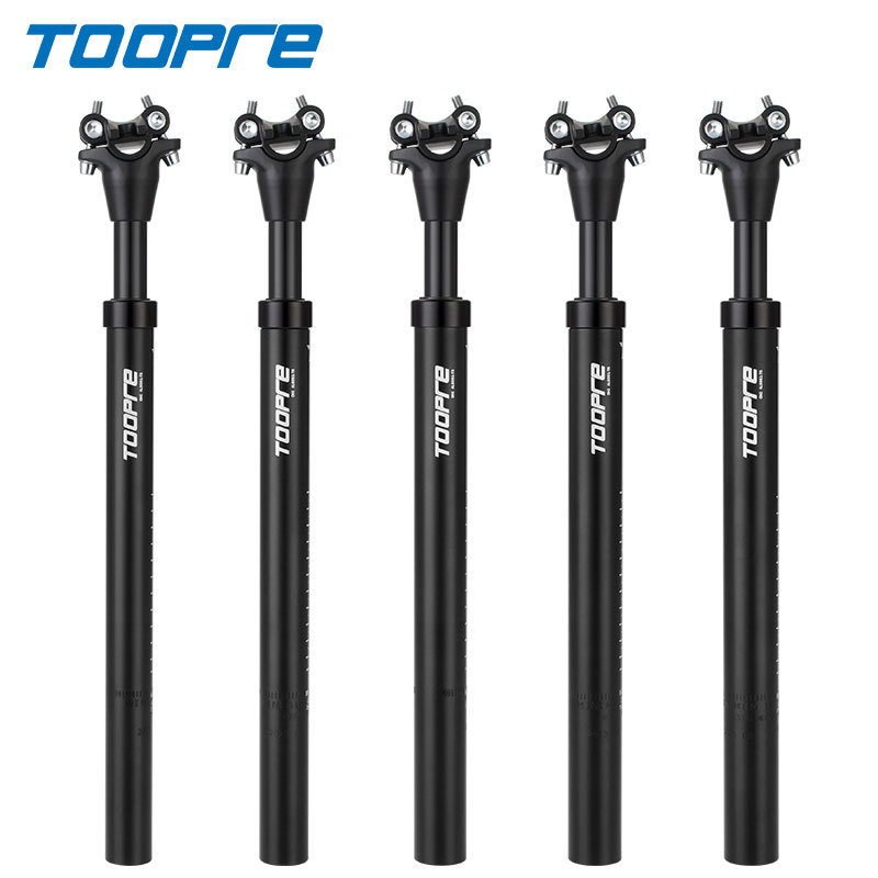 TOOPRE Bicycle Shock Absorbing Seatpost Mountain Road Bike Suspension Seat Tube 28.6 30.9mm Aluminum Alloy Seatpost
