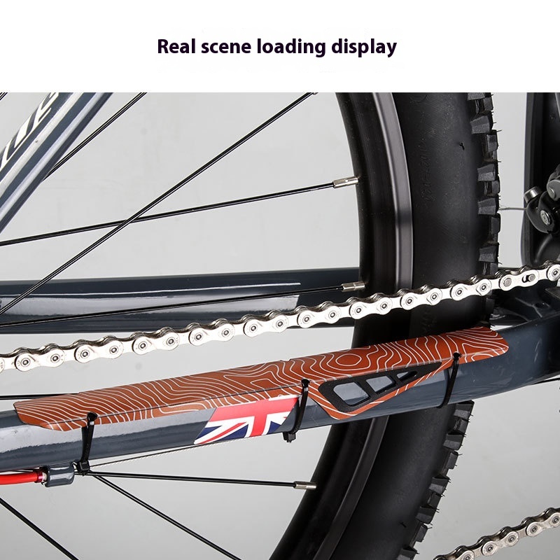 ENLEE Mountain Bike Chainstay Protector Bicycle Frame Guard Road Folding Bike Chain Protection Strip