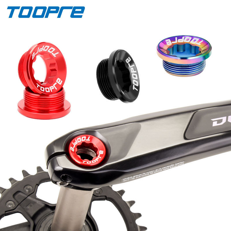 TOOPRE Colorful Aluminum Alloy Crankset Cover Screws for Mountain Bikes