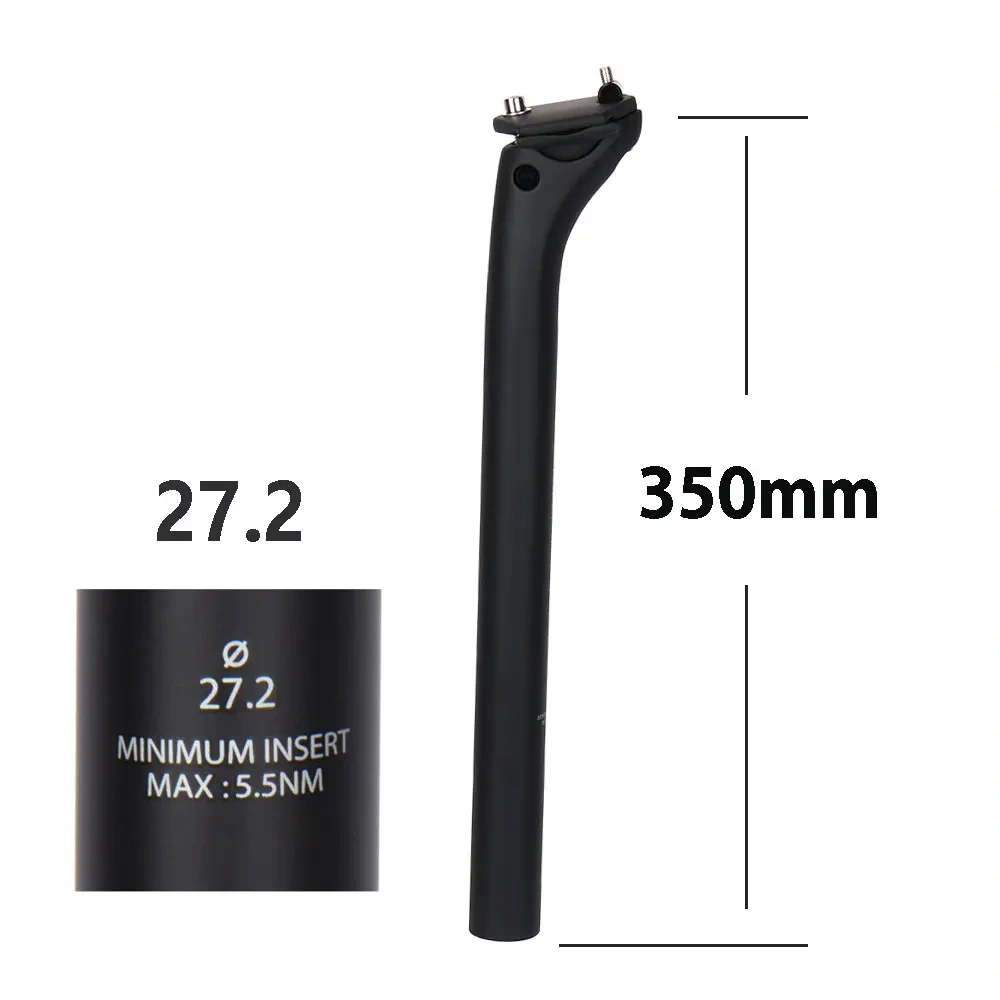 ELITAONE MTB Carbon Seat Post 31./27.2/ Offset 20mm Road Bike Seatpost  Carbon Fiber Base Cover