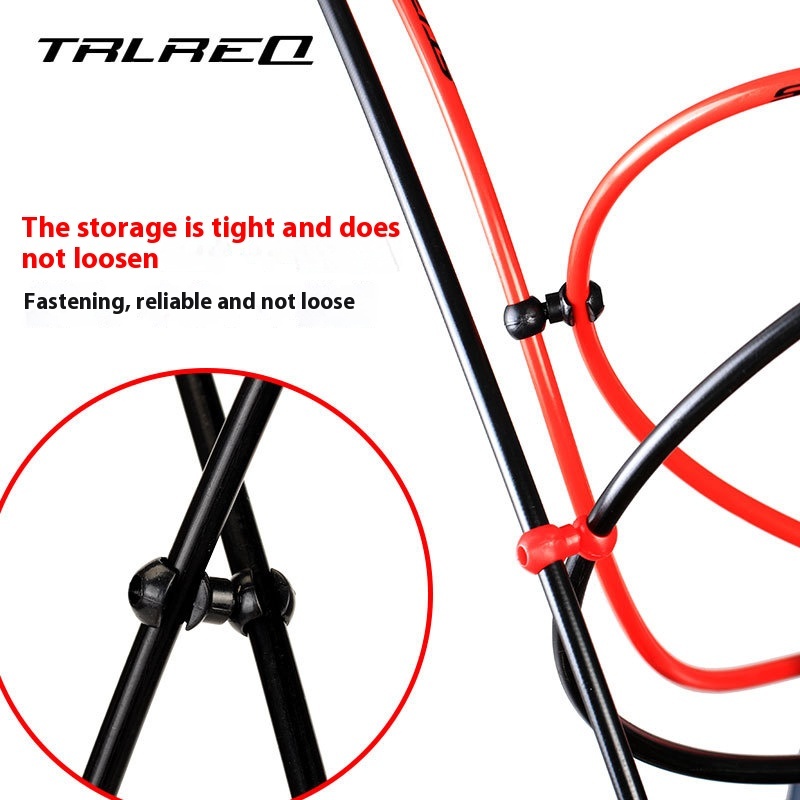 TRLREQ Mountain Bike Cable S-Hooks Road Bike Cable Housing Clips Storage Organizer C/S-Type Oil Pipe Clips