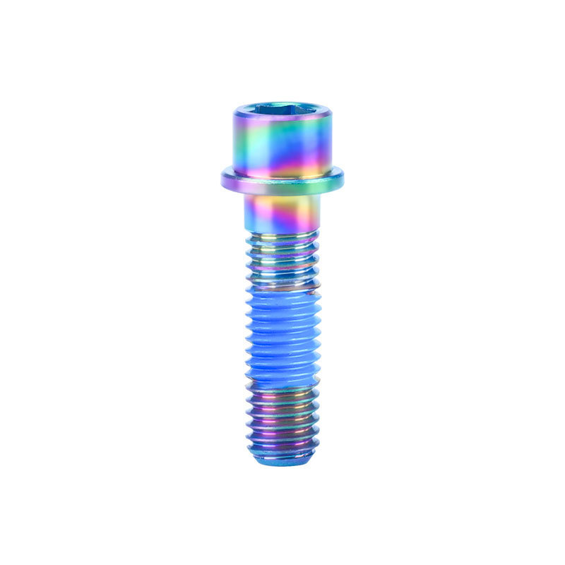 TOOPRE M5x18 Titanium Alloy Handlebar Bolts with Hand-tightened Hollow Design for Fixed Locking of Seatpost Clamps