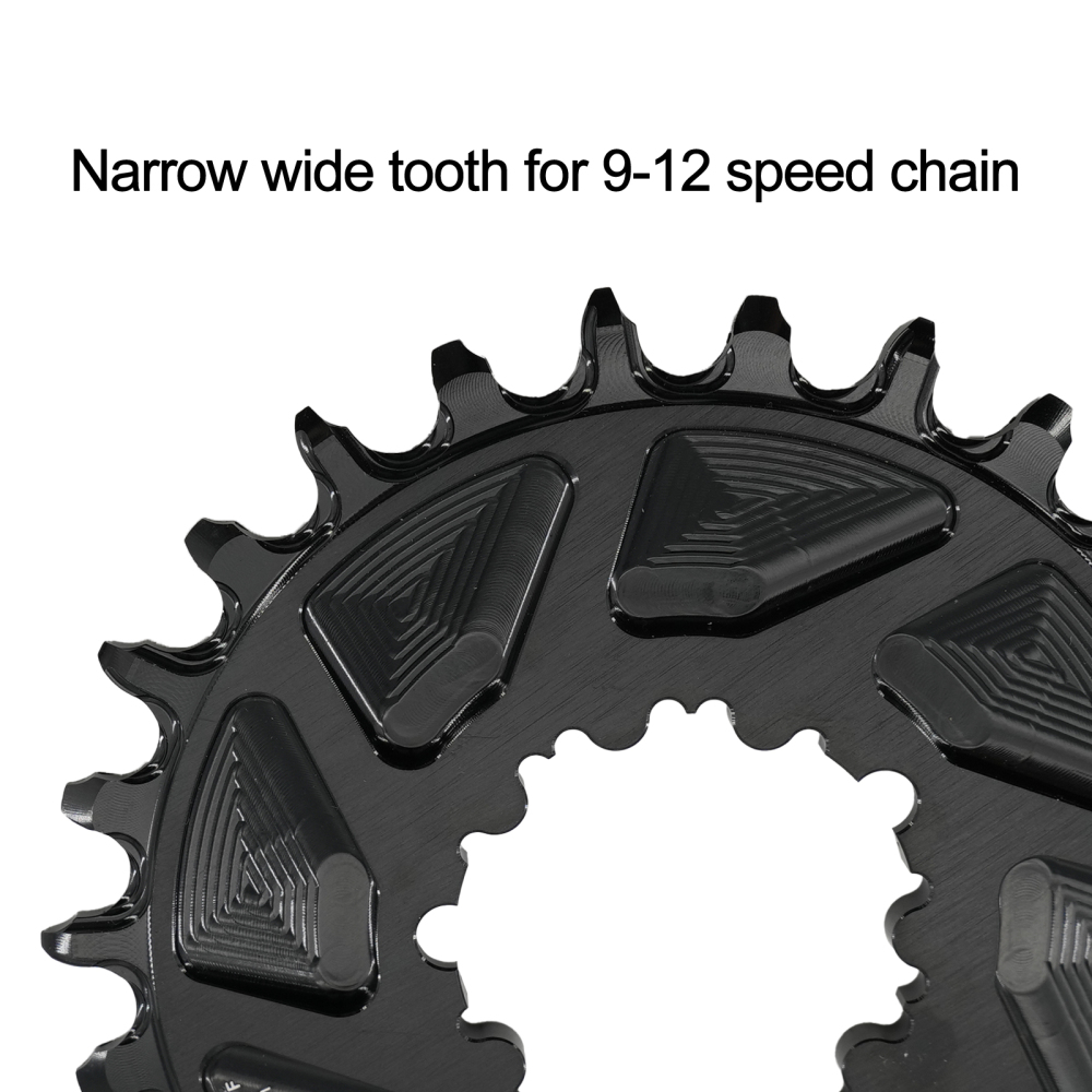 Stone Chainring Round 0mm Offset Direct Mount for Sram X9 X0 XX1 X1 30t 32 34 36 38 40 42 44 46 48T Bike Chainwheel 3 pins