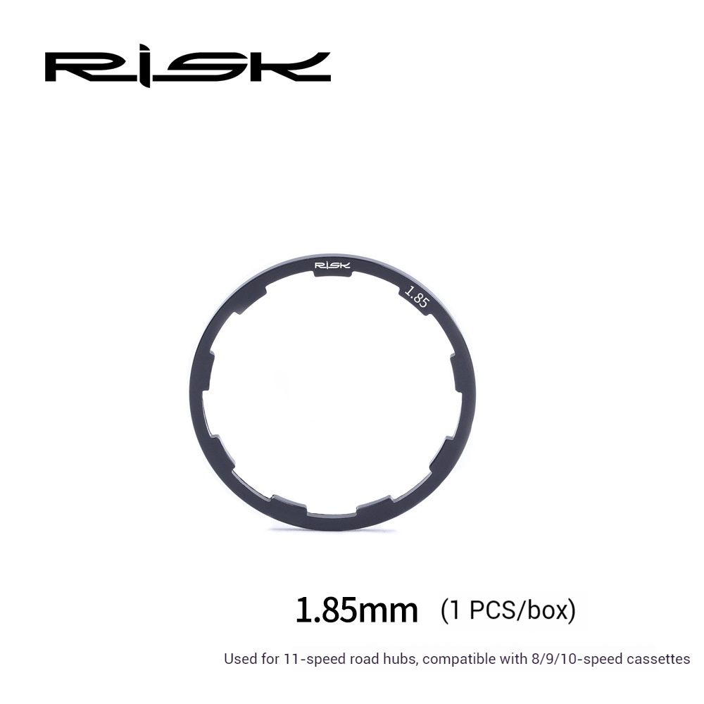 RISK Cassette Spacer Hub Base Shim Mountain/Road Bike Hub Base Fine Adjustment 10S-11S Sprocket Repair
