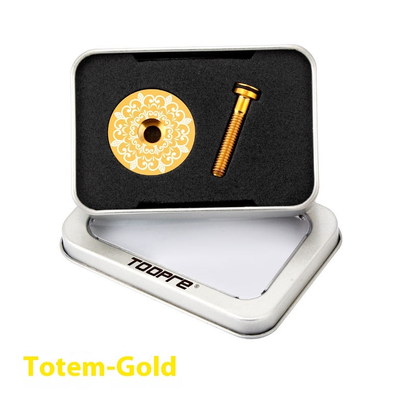 TOOPRE Titanium Alloy Stem Cap Bolt Cover Headset Top Cap Colorful Screw