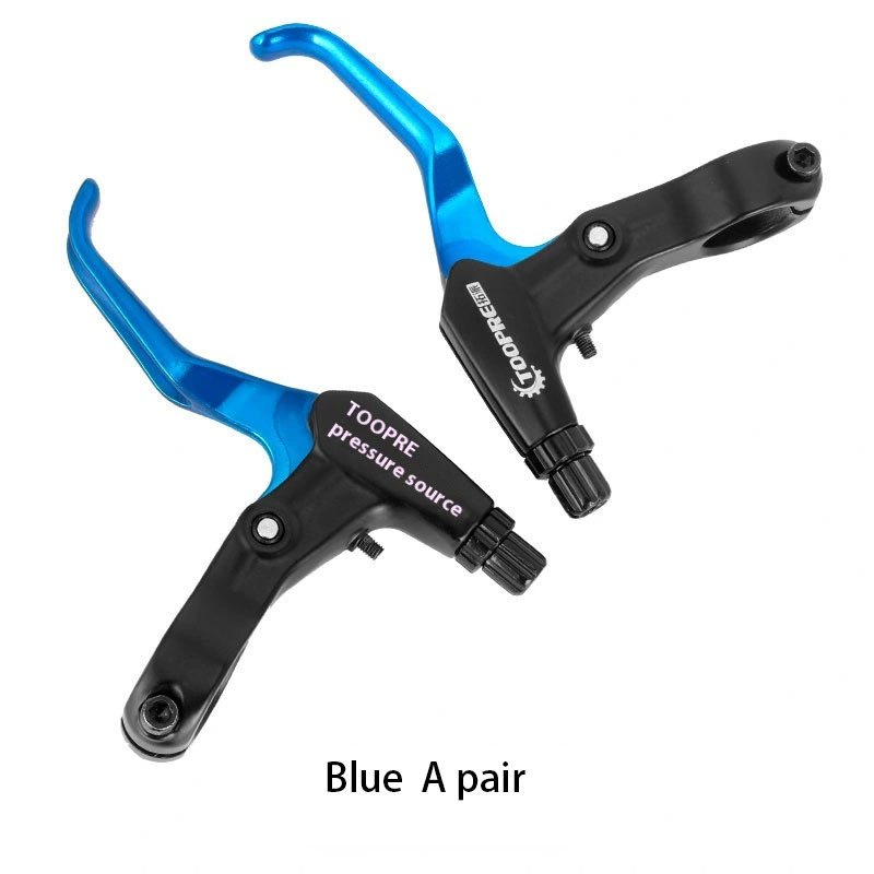 TOOPRE Bicycle Brake Lever Handles Colorful Aluminum Alloy for Mountain Bikes FR5 Brake Levers Universal for Kids' Bikes
