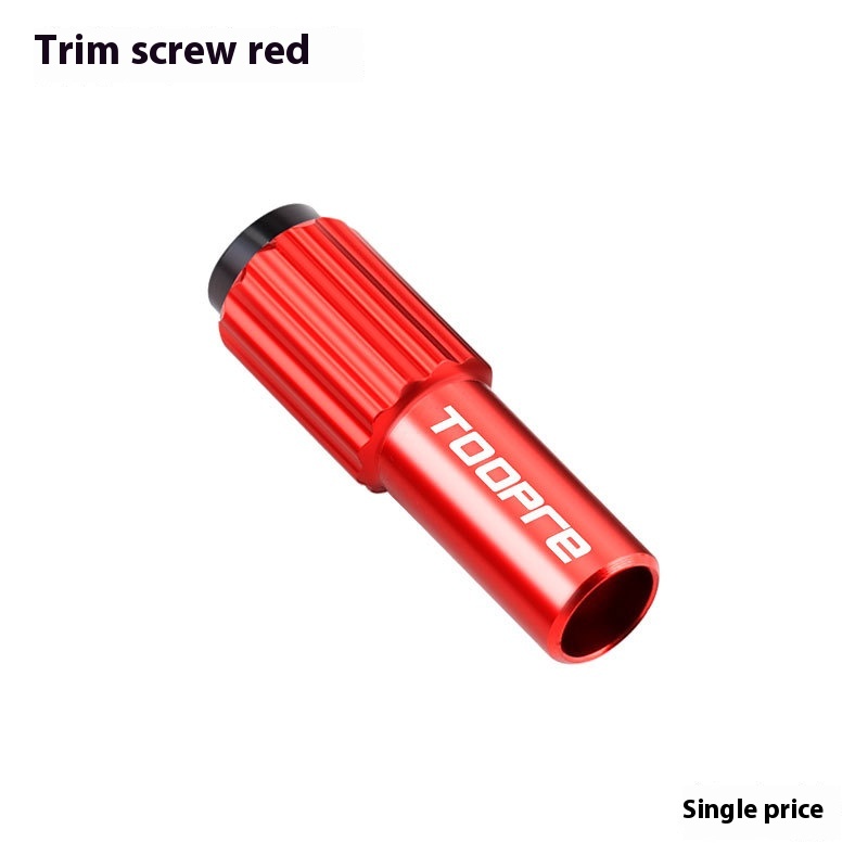 TOOPRE Mountain Bike Road Bike Derailleur Cable Adjuster with 4mm Hand-Turned Fixed Gear Micro-Adjust Screw Mid-Segment Micro Adjustment