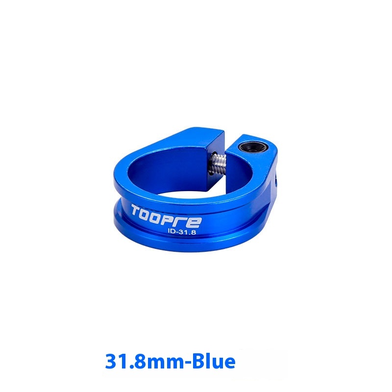 TOOPRE Mountain/Road Bike Seatpost Clamp Locking Ring Clamp 31.8/34.9mm