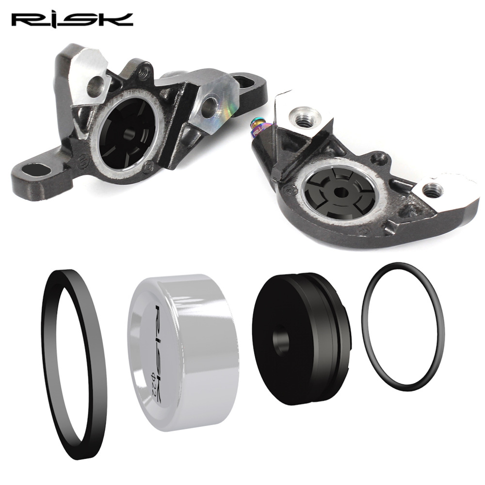 RISK Mountain Bike Disc Brake Caliper Piston Road Bike XT Brake Abalone SLX XTR Oil Disc Seal Repair Kit