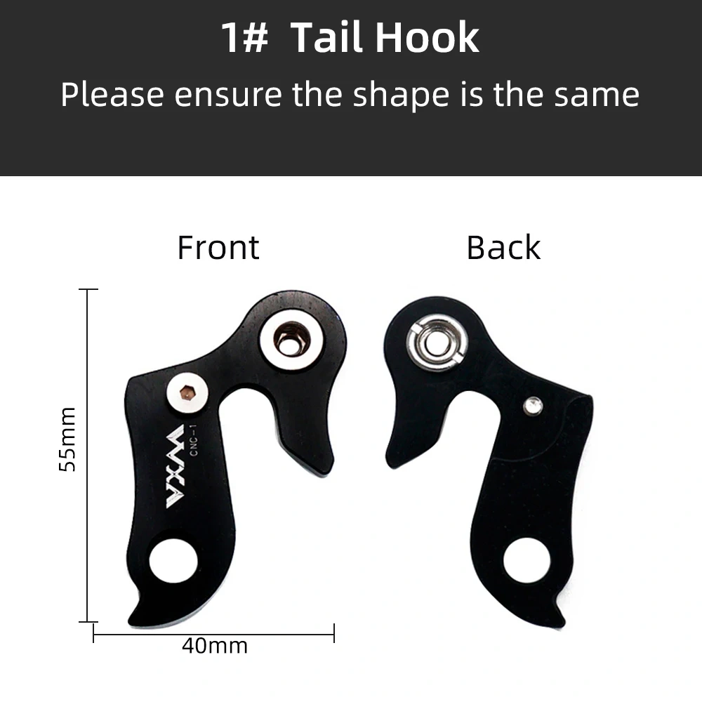 VXM Universal MTB Road Bicycle Hanger Bike Alloy Rear Derailleur Part Racing Cycling Mountain Frame Gear Tail Hook Parts