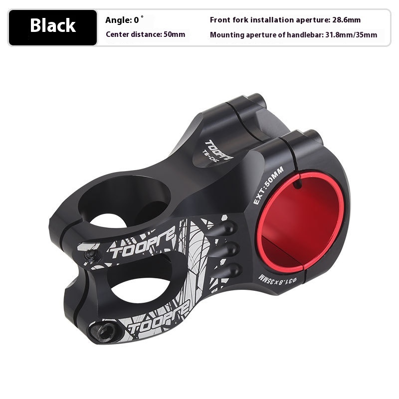 TOOPRE Bicycle Downhill Stem CNC Ultralight Hollowed 50MM Short Stem 31.8/35mm Clamp