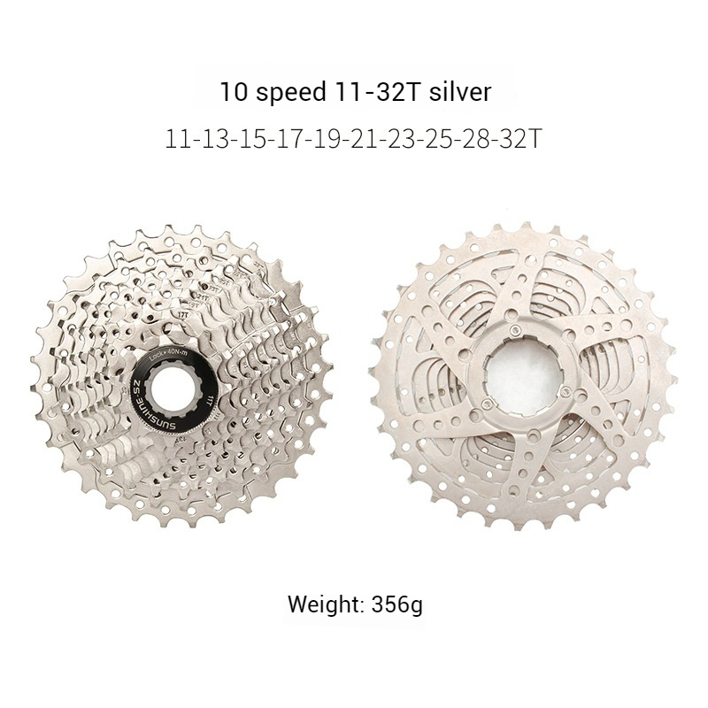SUNSHINE Mountain Bike Cassette Flywheel 8/9/10/11-speed 36T 40T 42T 46T 50T 52T Cassette Gears