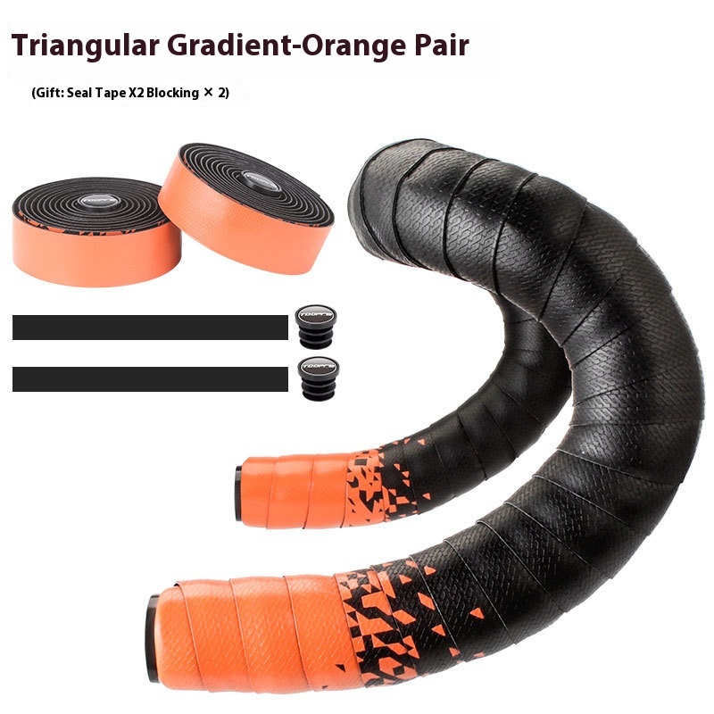 TOOPRE Road Bike Handlebar Tape Fixed Gear Bike Bar Tape Gradient Color Comfortable and Breathable Handlebar Tape