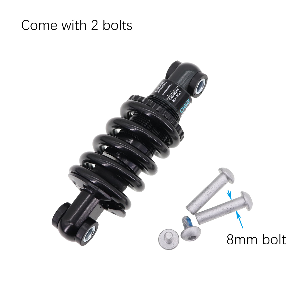 EXA Form Bike Rear Shock Absorber 125 150mm 290 Suspension Shocks Spring Kindshock MTB Bike e scooter 1000 1250 lbs 850