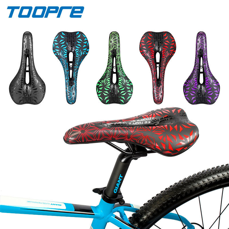 TOOPRE Bicycle Saddle Seat Thickened and Ultra-Soft Comfortable Seat for Mountain and Road Bikes Universal Seat Cushion