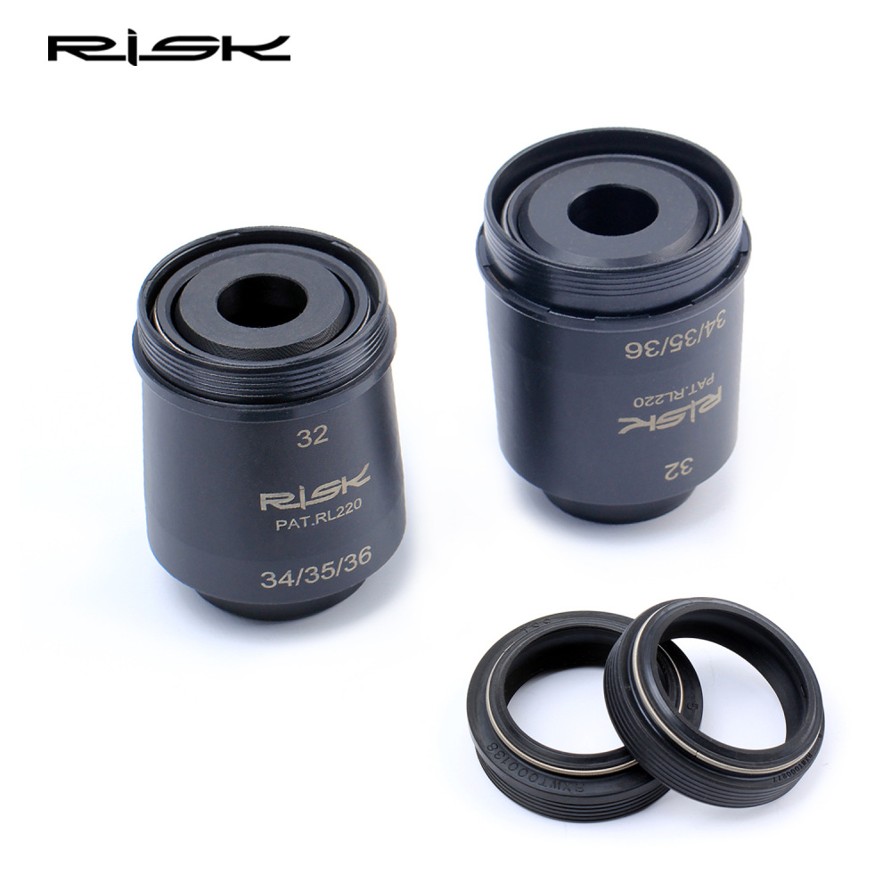 RISK bicycle front fork dust seal installation tool shock Suspension front fork insertion tool 32/34/35/36mm
