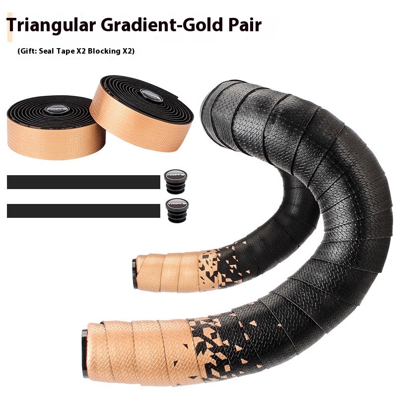 TOOPRE Road Bike Handlebar Tape Fixed Gear Bike Bar Tape Gradient Color Comfortable and Breathable Handlebar Tape