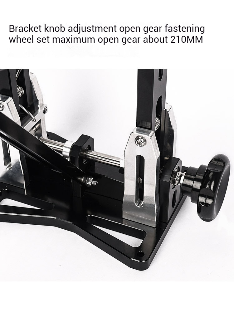 LEBYCLE Bicycle Wheel Truing Stand for Mountain and Road Bike Wheelsets - Rim Alignment and Hub Spoke Adjustment Tool