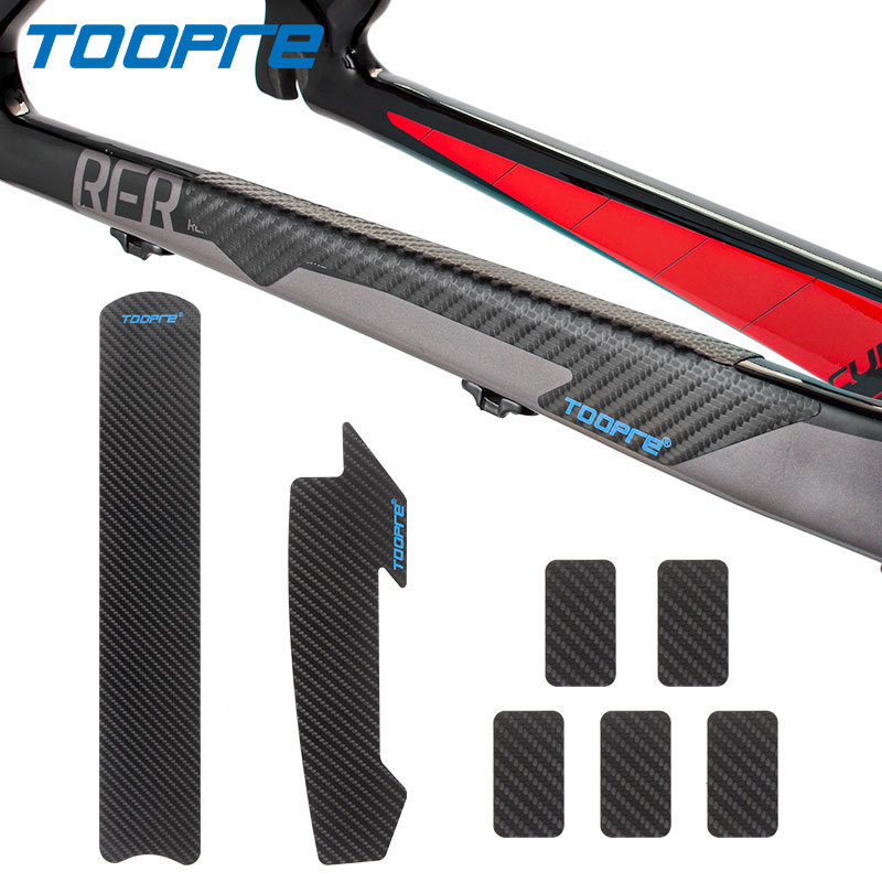 TOOPRE Bicycle Chainstay Protector Decals Frame Protection Stickers for Mountain and Road Bikes