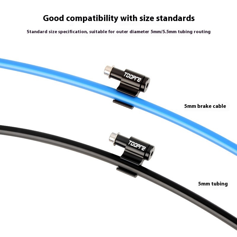 TOOPRE Mountain Bike Cable Guide Hose Clip Hydraulic Brake Hose Frame Routing Converter Fixed Mount