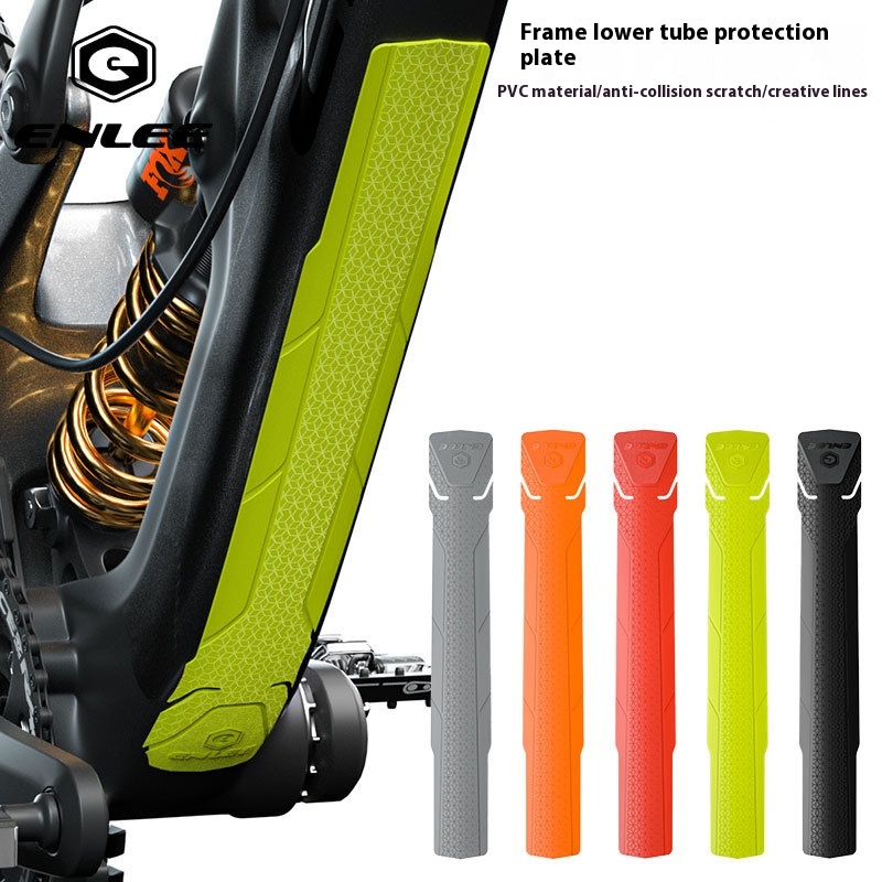 ENLEE Bicycle Frame Bottom Protector Anti-Collision Protective Film for Mountain and Road Bikes