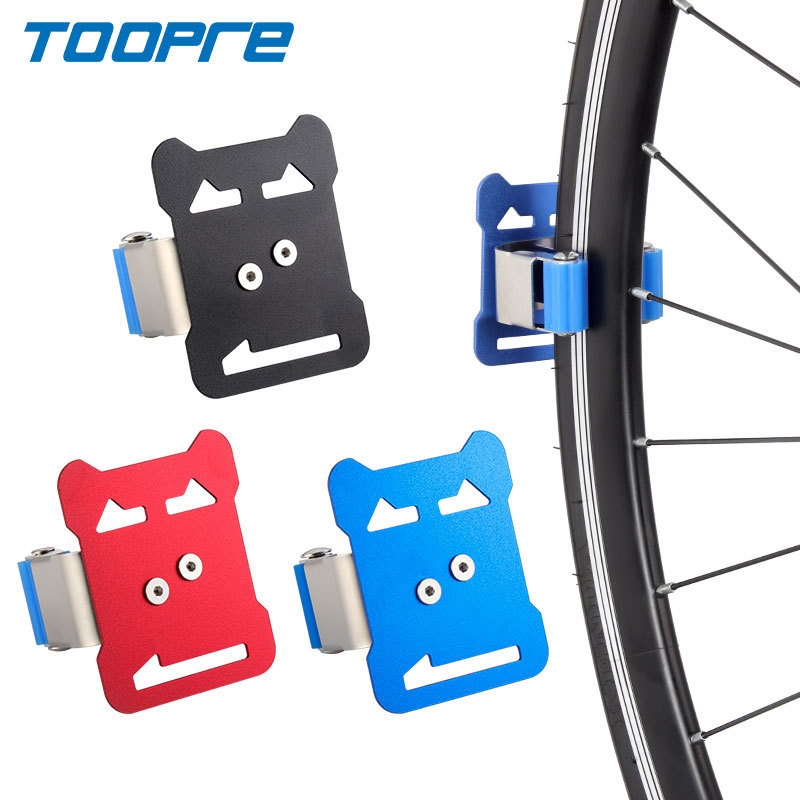 TOOPRE Bicycle Parking Rack for Mountain and Road Bikes Portable Wall Mount Stand Indoor Vertical Rack