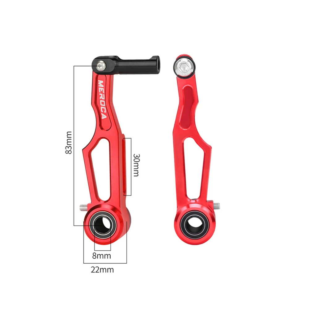 MEROCA Bike V Brake Caliper Lightweight Aluminum Alloy V-Brake Caliper For 14/16 Inches Folding Bike Cycling Brake Caliper Accessories